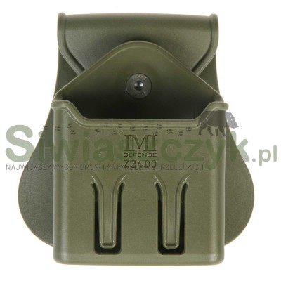 Ładownica IMI Defense Z2400 zielona Roto Paddle na 1magazynek do AR15/M16/Galill -100798