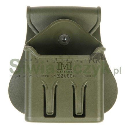 Ładownica IMI Defense Z2400 zielona Roto Paddle na 1magazynek do AR15/M16/Galill -100798