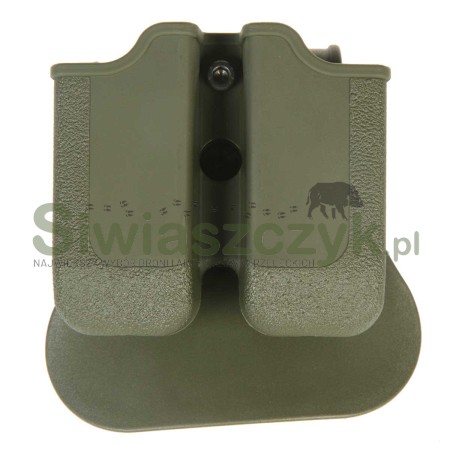 Ładownica IMI Defense Z2000 MP00 Roto Paddle na 2 magazynki do Glocka zielona-100811
