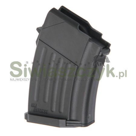 Magazynek łukowy 10 nabojowy do AK47 polimerowy czarny - IMI-Z4710-102129
