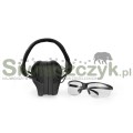Ochronniki słuchu RealHunter ActivePro + okulary ochronne Czarne (258-022)-101258