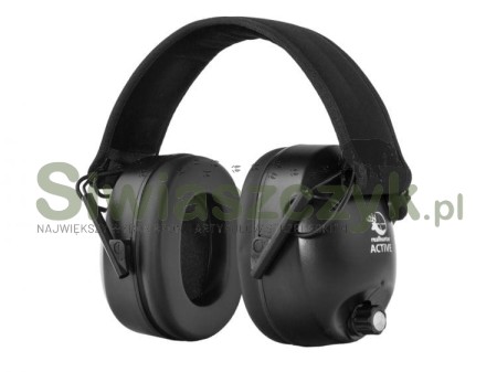Ochronniki słuchu RealHunter Active Czarne-103085