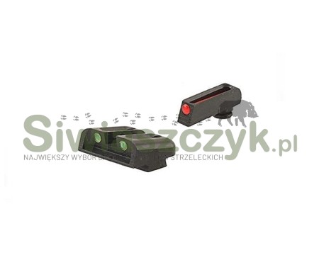 Przyrządy celownicze Glock Truglo  FIBER OPTIC SET (TG131G1)-100642