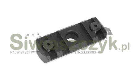 Szyna picatinny IMI Defence ZKMD4 aluminiowa Key-Mod z portem QD 4 wcięcia -102205