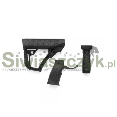 Zestaw chwytu pistoletowego, kolby i chwytu pionowego do picatinny Czarny Daniel Defense-101340