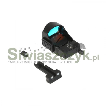 Meprolight MicroRDS Glock zestaw (przyrządy trytowe + kolimator) do pistoletów Glock-101410