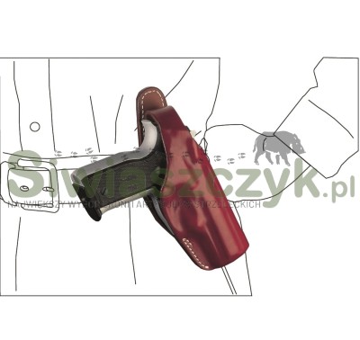 Kabura VEGA T143 Brown/Leather - CZ 75/85-103298