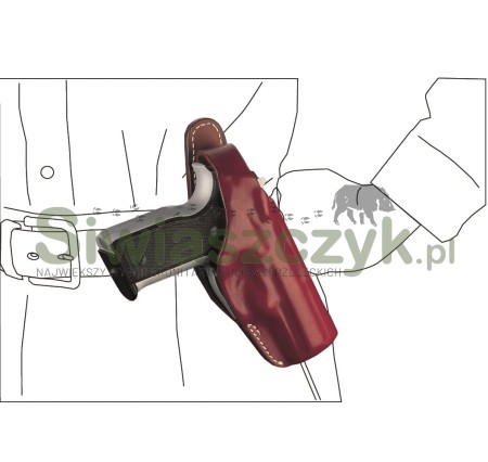 Kabura VEGA T143 Brown/Leather - CZ 75/85-103298