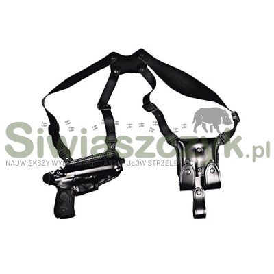 Kabura VEGA OK109 Black/Leather - Glock 17/19/22/23+szelki-103354