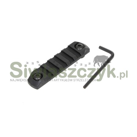 Szyna 5-rzędowa BCM M-LOK 3" nylonowa-102041
