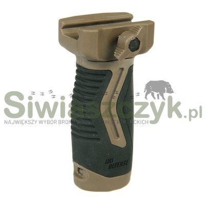 Chwyt RIS OVG przedni pionowy IMI-ZG105 Overmolding Vertical Grip czarno-piaskowy-102210
