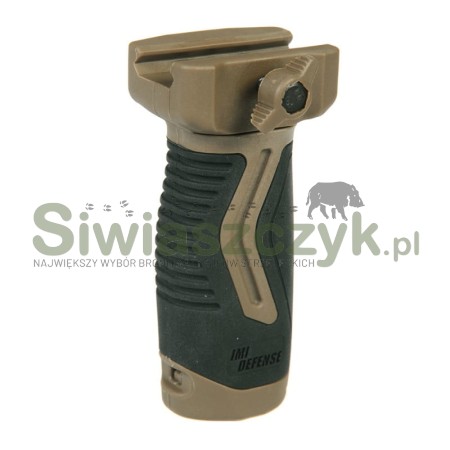 Chwyt RIS OVG przedni pionowy IMI-ZG105 Overmolding Vertical Grip czarno-piaskowy-102210