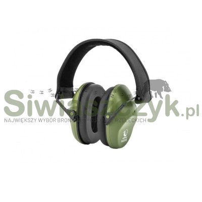 Ochronniki słuchu RealHunter Passive Zielone-103097