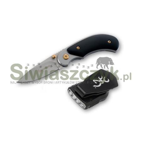 Latarka Browning do czapki NightSeeker 2 +nóż 3715095-105207