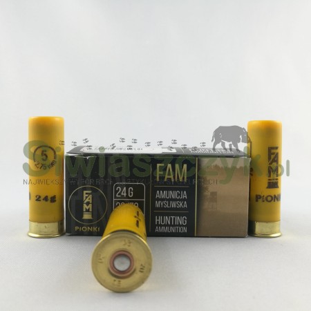 Naboje FAM 20/70 gw 24G 5-2,75mm-106801