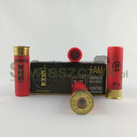 Naboje FAM 16/70 ZAT 27G 2/0-4,25mm-106803