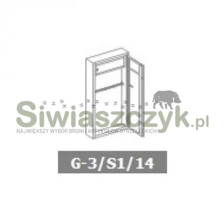 Szafa metalowa Novcan G3/S1/14-102131