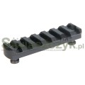 Szyna picatinny IMI Defence ZKMD7 aluminiowa Key-Mod - 7 wcięć -101022