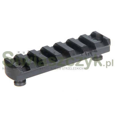Szyna picatinny IMI Defence ZKMD7 aluminiowa Key-Mod - 7 wcięć -101022