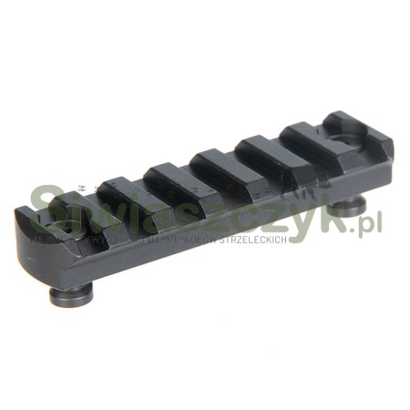 Szyna picatinny IMI Defence ZKMD7 aluminiowa Key-Mod - 7 wcięć -101022