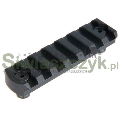 Szyna picatinny IMI Defence ZKMD7 aluminiowa Key-Mod - 7 wcięć -101023