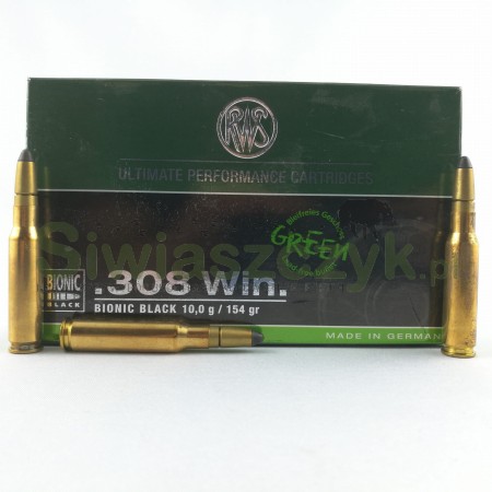 Amunicja RWS 308Win Bionic Black 10,0g(154gr)-106980