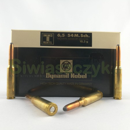 Amunicja RWS 6,5x54 M.Sch. Teilmantel 10,3g(159gr)-106982