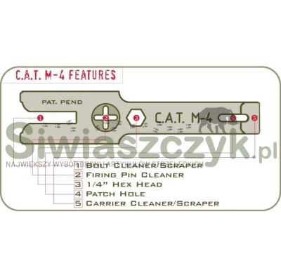 Narzędzie do czyszczenia zamka (AR15-CAT-M4)-106992