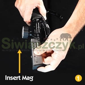 Ładowarka Caldwell do magazynków pistoletowych Mag Charger Universal Pistol Loader (110002)-107378