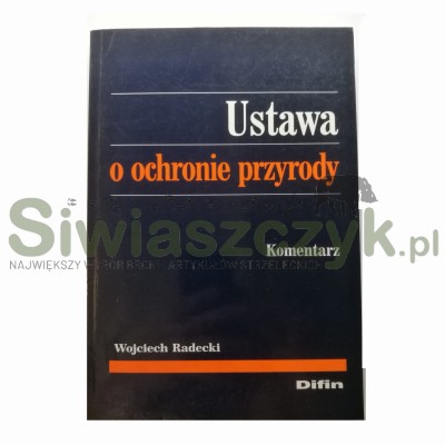 Książka "Ustawa o ochronie przyrody"-107275