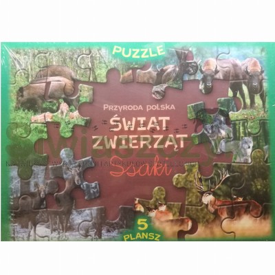 Układanka "Świat zwierząt"-107426