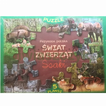 Układanka "Świat zwierząt"-107426