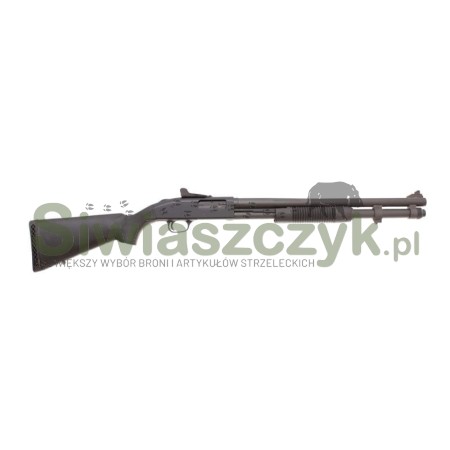 Strzelba MOSSBERG 590A1 Kal.12/76, XS Ghost Ring, parkeryzowana (51663)-107430