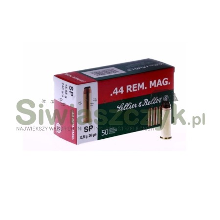 Amunicja S&B 44 Rem.Mag. SP 15,55g(240gr)-102095