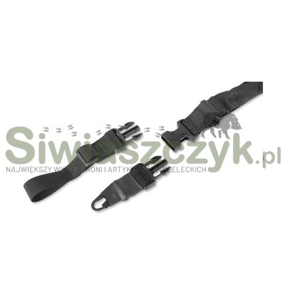 Zawieszenie taktyczne Condor ADDER Double Bungee 1-Point Sling BLK(US1022-002)-107383