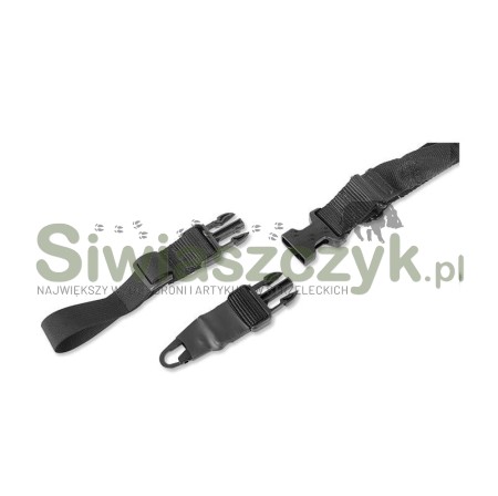 Zawieszenie taktyczne Condor ADDER Double Bungee 1-Point Sling BLK(US1022-002)-107383