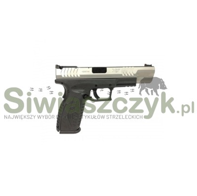 Pistolet XDM-9  5,25'' srebrno-czarny (SB) kal.9x19-107501