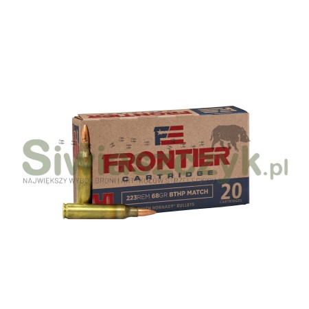 Amunicja HORNADY kal.223Rem BTHP Frontier 4,41g(68gr)(FR160)-107472