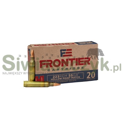 Amunicja HORNADY kal.223Rem HP Frontier 3,56g(55gr)(FR140)-107474