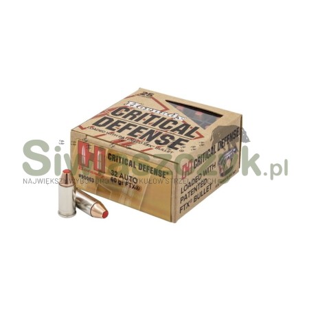 Amunicja HORNADY kal.32Auto XTP 3,89g(60gr)(90063)-107481