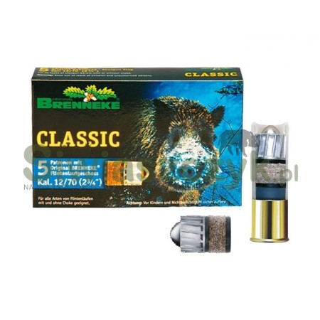 Naboje Brenneke kal. 12/70 Classic 31,5g (1201620)-107490