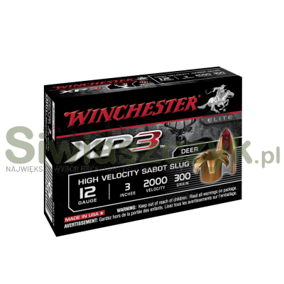 Naboje WINCHESTER Slug Sabot XP3 12/70 19,5g(300gr)-107672