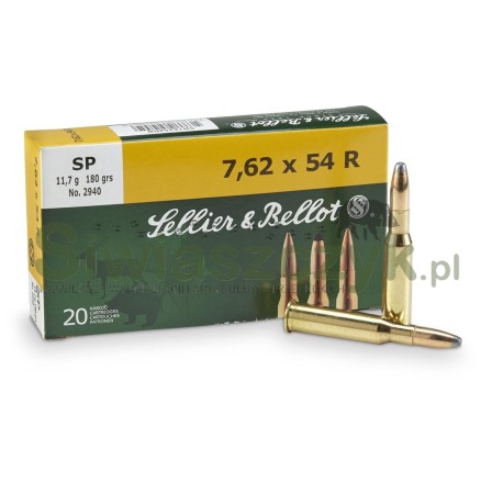 Amunicja S&B 7,62x54R SP 11,7g (180gr)-102300