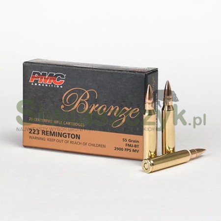 Amunicja PMC 223Rem FMJ 3,56g (55gr)-107759