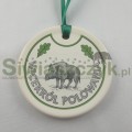 Medal ceramika z motywem myśliwskim-107982