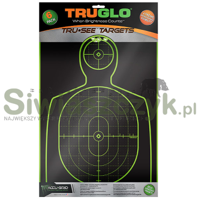 Tarcze strzeleckie TRUGLO HANDGUN 12X18 6PK (TG13A6)-109477