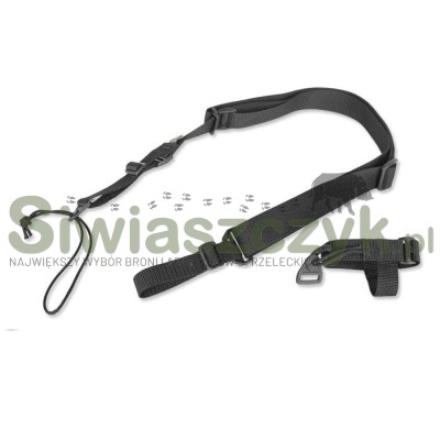 Pas do broni Cetacea Tactical Economy Three Point Sling (TA-E3PS-BLK)-109560