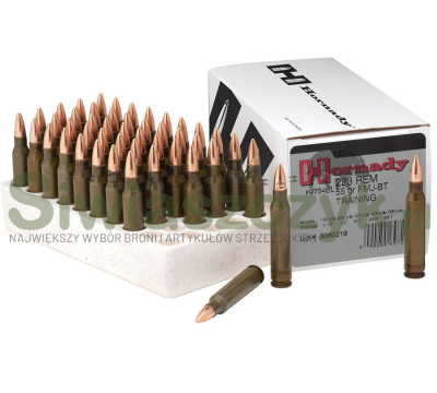 Amunicja HORNADY 223Rem FMJ-BT Training 3,56g(55gr) (9754EL)-109654