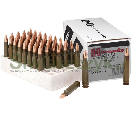 Amunicja HORNADY 223Rem FMJ-BT Training 3,56g(55gr) (9754EL)-109654