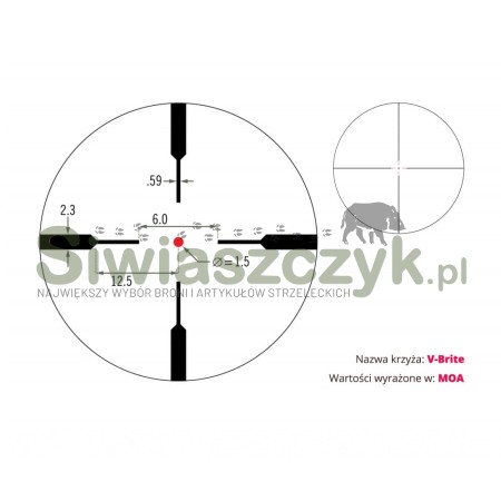 Luneta Vortex Crossfire II 1-4x24 (186-094)-109691